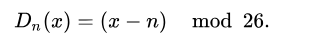 Caesar-Cipher-encryption-formula
