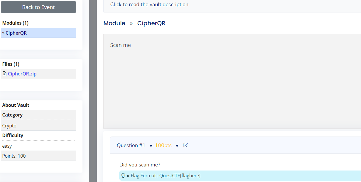 Challenge Screenshot