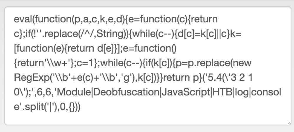 htb-code obfuscation