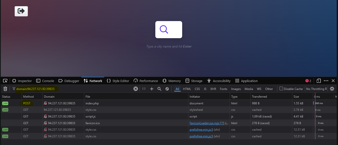 post method htb devtools