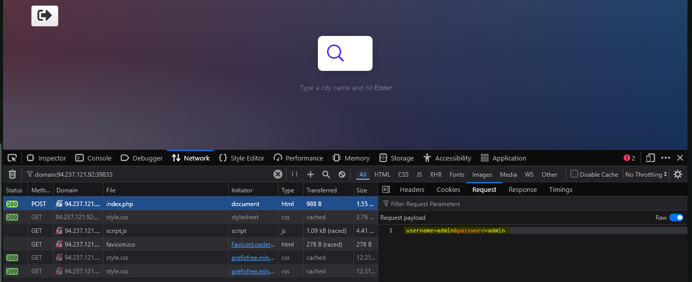 post method htb devtools request data