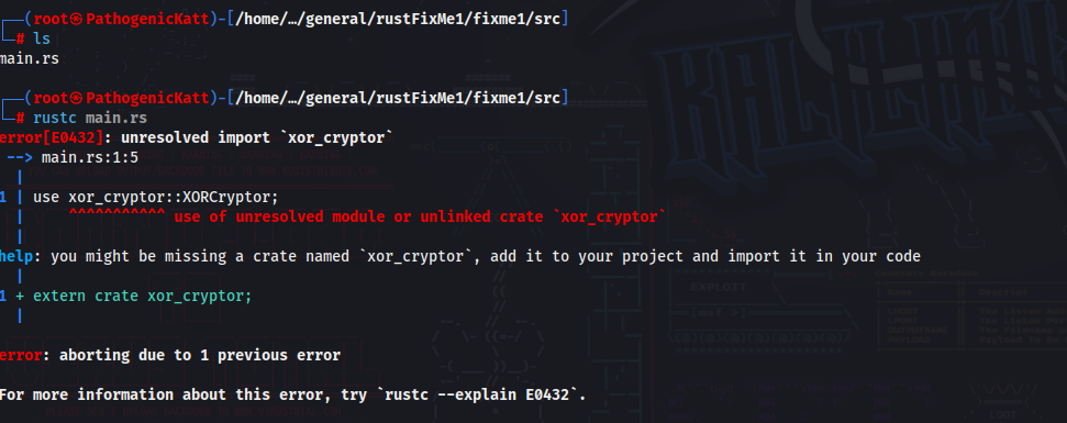 Challenge screenshot