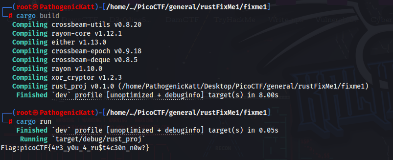 Challenge screenshot